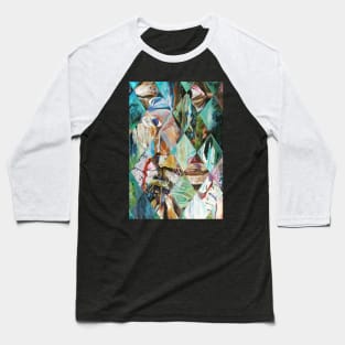 Abstract diamond Baseball T-Shirt